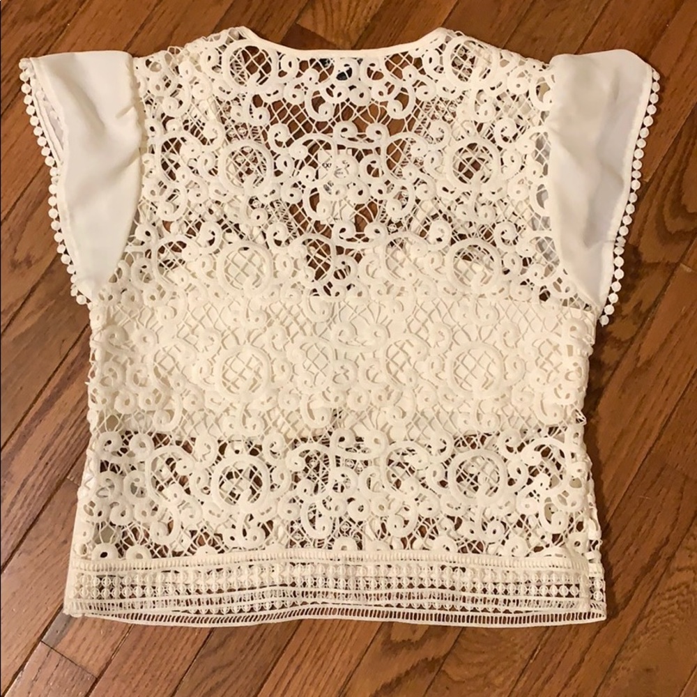 Ivory Lace top - Picture 4 of 4